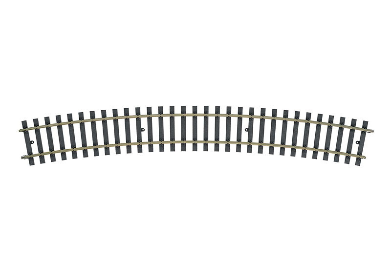 59076 Curved Track -- 22.5 Degrees 1,550mm 61" Radius