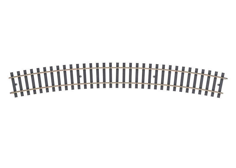59077 Curved Track -- 22.5 Degrees 1,715mm 67-1/2" Radius
