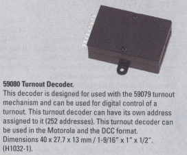 59080 Turnout Decoder