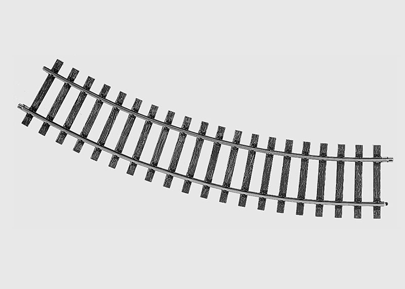 W441-59230  CURVED TRACK 3030R 6/PK