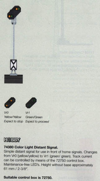 76481 Color Light Distant Signal