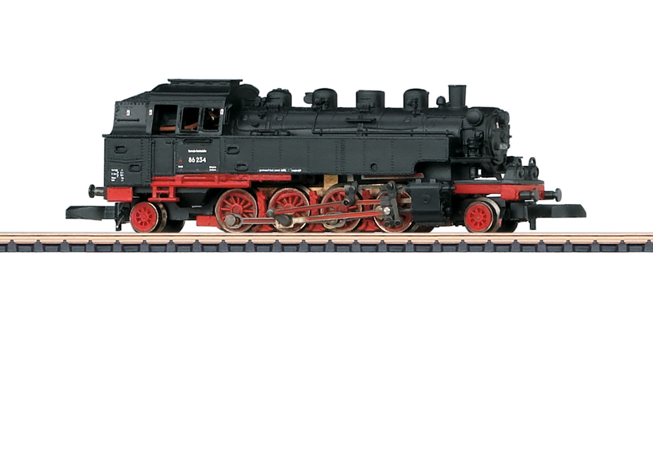 88962 Class 86 2-8-2T - Standard DC - Exclusiv -- German Federal Railroad DB (Era III, black, red)
