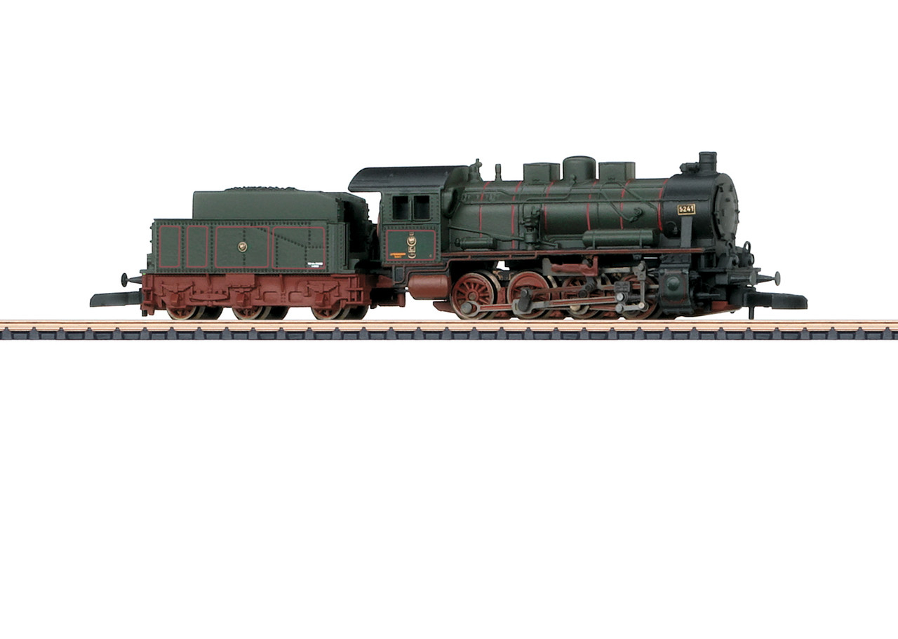 88985 Class G 8.1 0-8-0 - Standard DC -- Royal Prussian Railroad Administration K.P.E.V. (Era I, green, red)