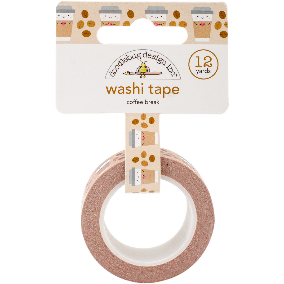 CAS5461 Cream & Sugar Washi Tape-Coffee Break