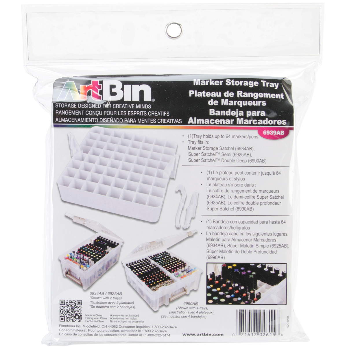 MARKER TRAY-WHITE