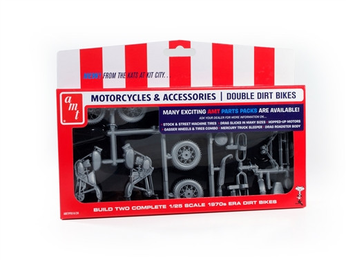 AMTPP014  Motorcycle Parts Pack "Double Dirt Bike"