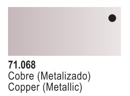 17ml Bottle Metallic Copper Model Air