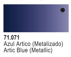 17ml Bottle Metallic Arctic Blue Model Air