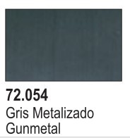 17ml Bottle Met. Gun Metal Game Color
