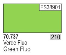 17ml Bottle Fluorescent Green Model Color