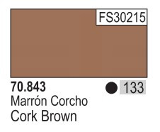17ml Bottle Cork Brown Model Color