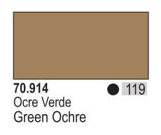 17ml Bottle Green Ochre Model Color