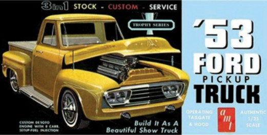 AMT-882  1/25 1953 Ford Pickup Truck