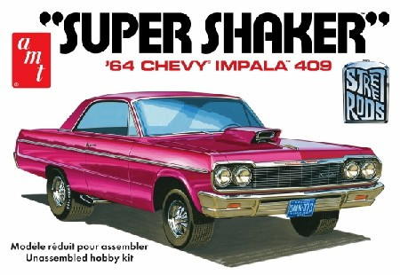 AMT-917  1/25 1964 Chevy Impala 409 Super Shaker Car