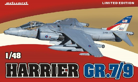 1/48 Harrier GR7/9 Aircraft (Ltd Edition Plastic Kit)
