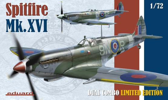 1/72 Spitfire Mk XVI Fighter Dual Combo (Ltd Edition Plastic Kit)