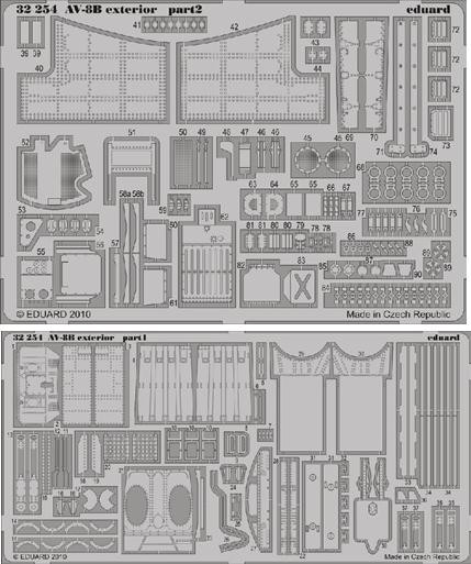 1/32 Aircraft- AV8B Exterior for TSM (D)