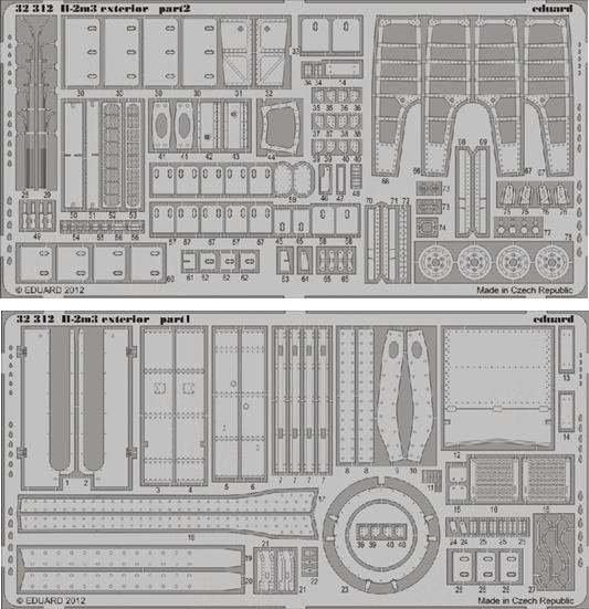 1/32 Aircraft- IL2m3 Exterior for HBO