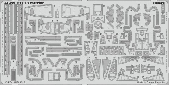 1/32 Aircraft- F4U1A Exterior for TAM