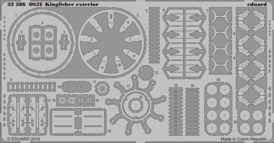 1/32 Aircraft- OS2U Kingfisher Exterior for KTY