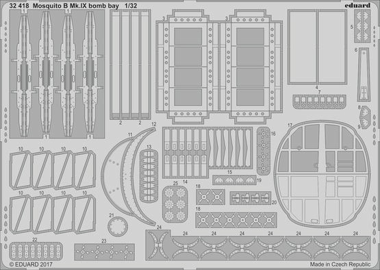 1/32 Aircraft- Mosquito B Mk IX Bomb Bay for HKM