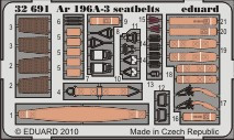 1/32 Aircraft- Seatbelts Ar196A3 for RVL (Painted)