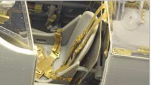 1/32 Aircraft- Seatbelts Spitfire Mk XVIe for TAM (Painted)