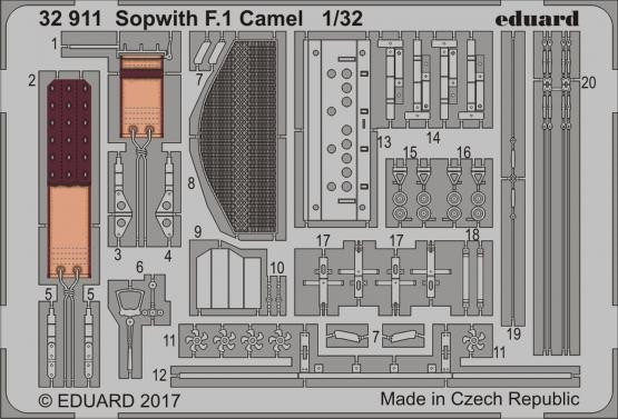 1/32 Aircraft- Sopwith F1 Camel for Wingnut Wings (Painted)