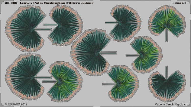 1/35 Washington Palm Leaves (Painted)