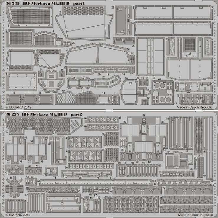 1/35 Armor- IDF Merkava Mk III D for HBO