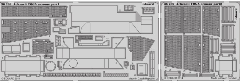 1/35 Armor- Achzarit TOGA Armor for MGK