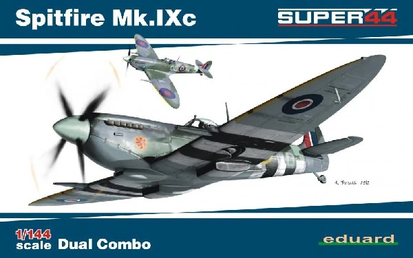 1/144 Spitfire Mk IXc Fighter Dual Combo (Ltd Edition Plastic Kit)