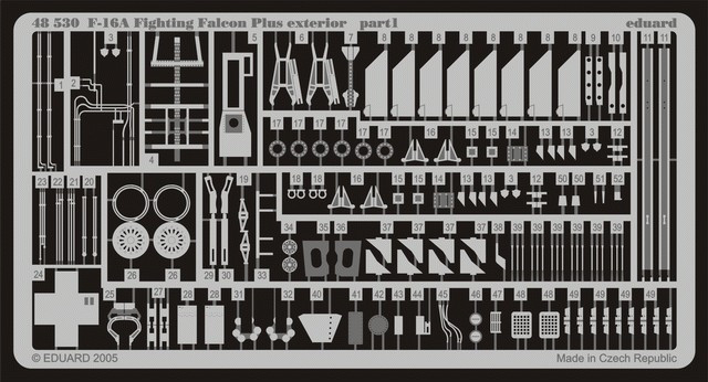 1/48 Aircraft- F16A Exterior for HSG