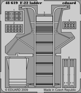 1/48 Aircraft- F22 Ladder for ACY