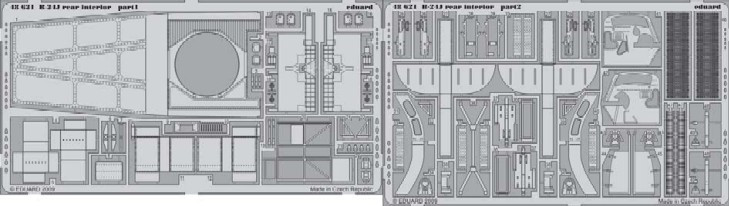 1/48 Aircraft- B24J Rear Interior for RMX