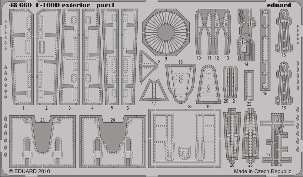 1/48 Aircraft- F100D Exterior for TSM