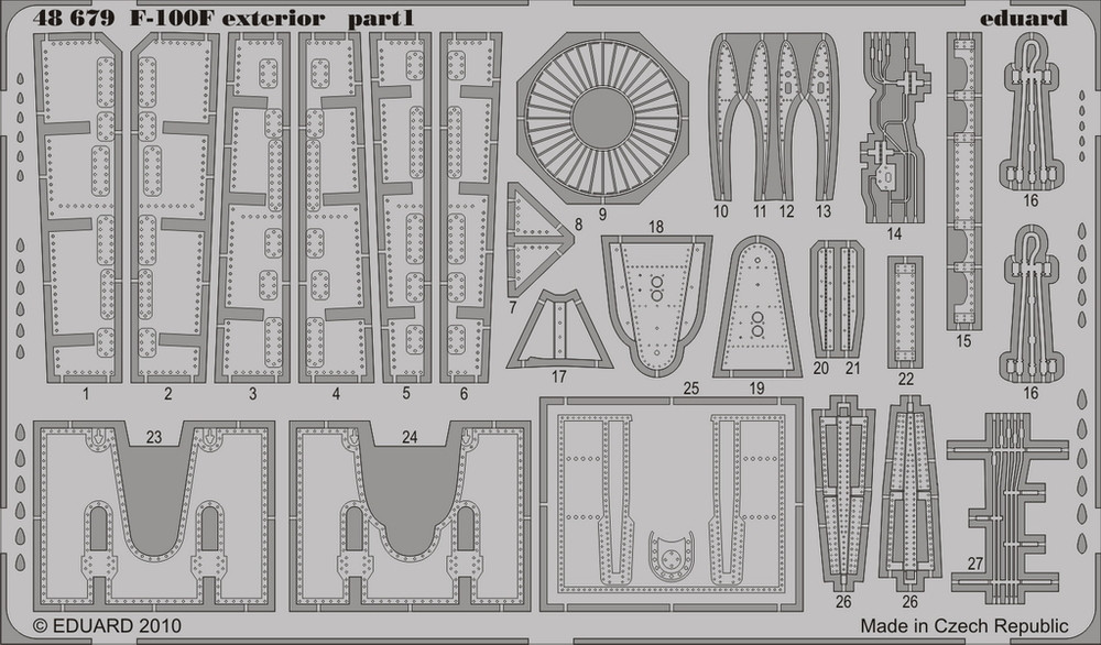 1/48 Aircraft- F100F Exterior for TSM (D)