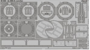 1/48 Aircraft- Ju88G6 Exterior for DML