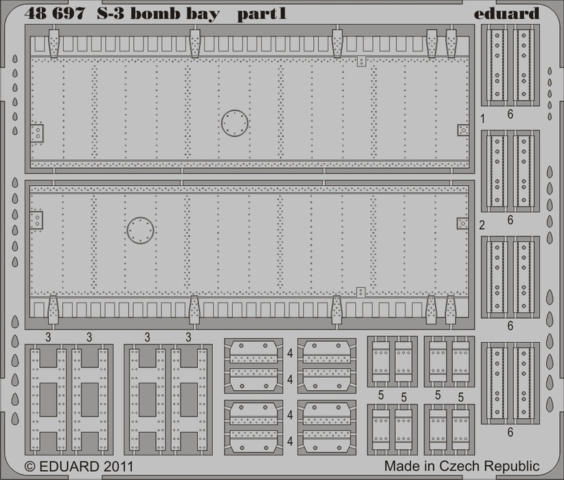 1/48 Aircraft- S3 Bomb Bay for ITA