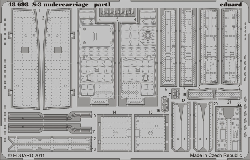 1/48 Aircraft- S3 Undercarriage for ITA