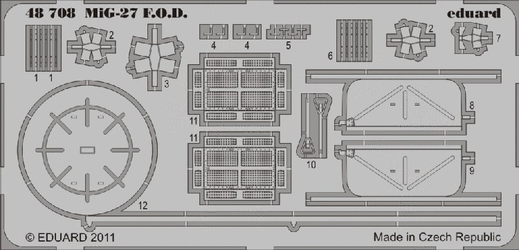 1/48 Aircraft- MiG27 F.O.D. for ITA