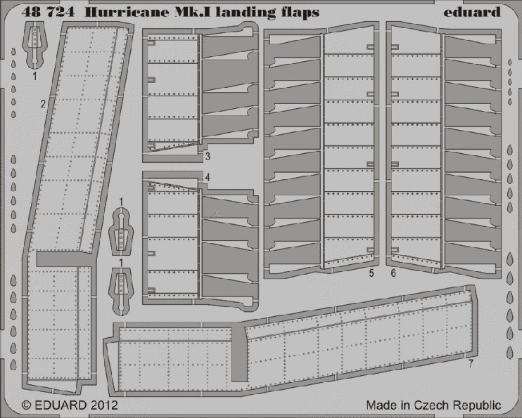1/48 Aircraft- Hurricane Mk I Landing Flaps for ITA
