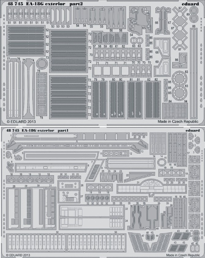 1/48 Aircraft- EA18G Exterior for ITA