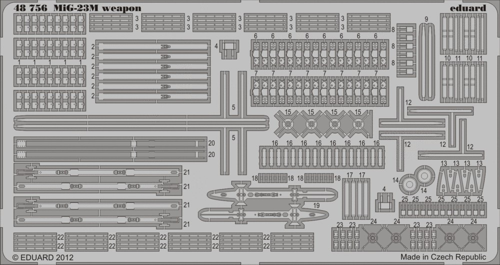 1/48 Aircraft- MiG23M/ML/MF Weapon for TSM