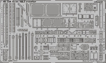 1/48 Aircraft- Lynx AH7 Exterior for ARX