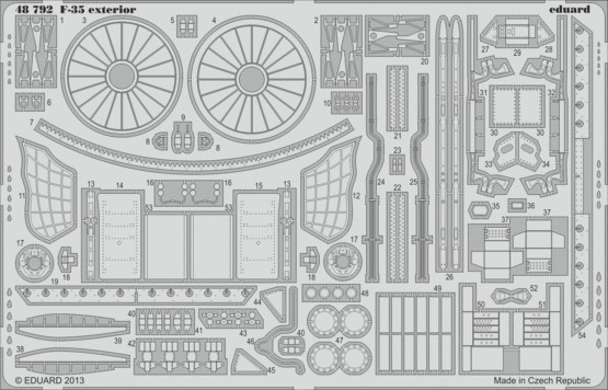 1/48 Aircraft- F35B Exterior for KTY