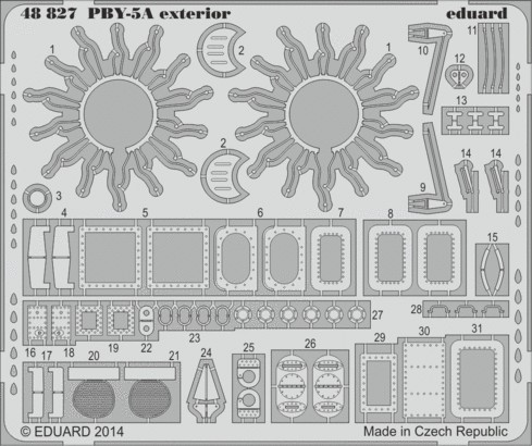 1/48 Aircraft- PBY5A Exterior for RVL