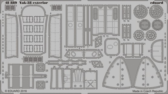 1/48 Aircraft- Yak38 Exterior for HBO