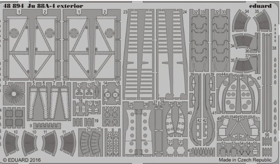 1/48 Aircraft- Ju88A4 Exterior for ICM