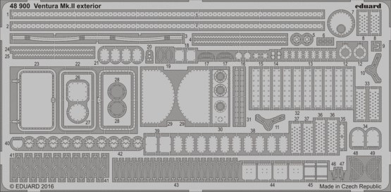1/48 Aircraft- Ventura Mk II Exterior for RVL